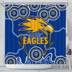 eagles-indigenous-shower-curtain-west-coast