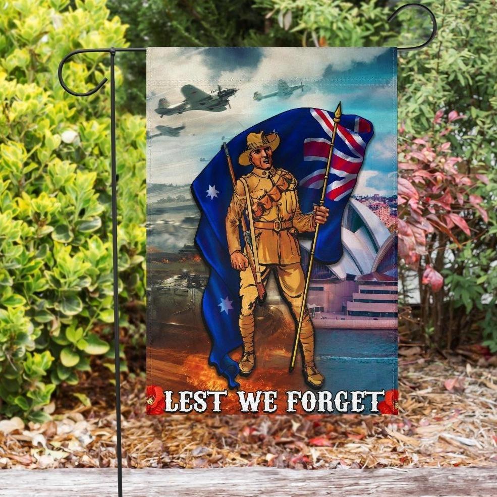 anzac-flag-australian-soldier
