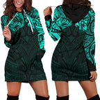 new-zealand-womens-hoodie-dress-maori-polynesian-tattoo-turquoise