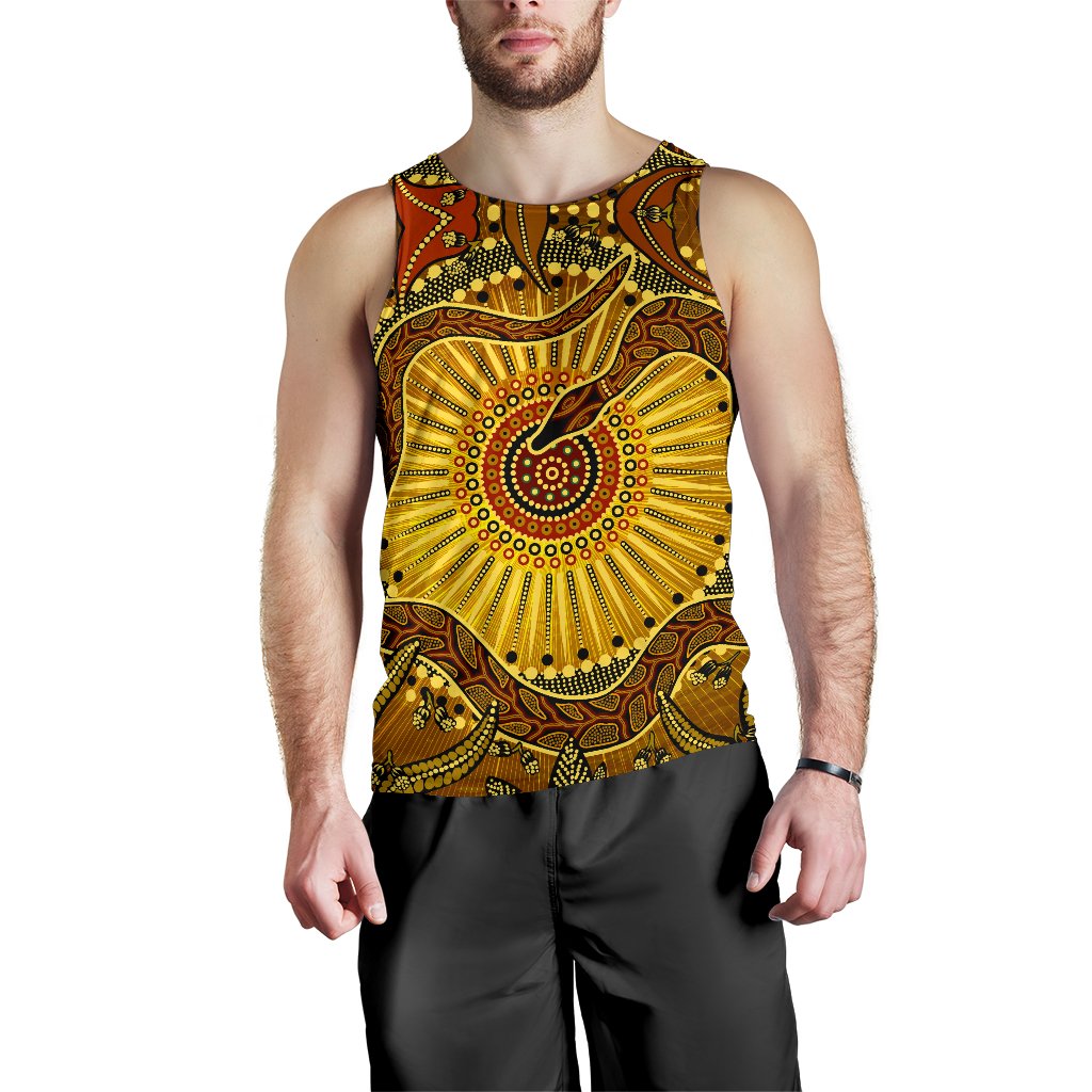 mens-tank-top-australian-aboriginal-snake-rainbow-serpent
