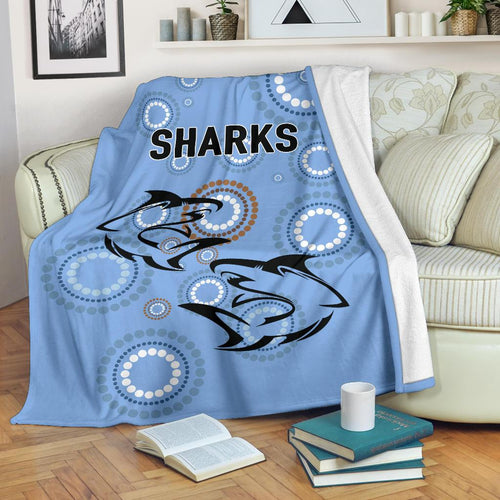cronulla-premium-blanket-sharks-unique-indigenous
