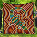 premium-quilts-lizard-coverlets-aboriginal-dot-painting