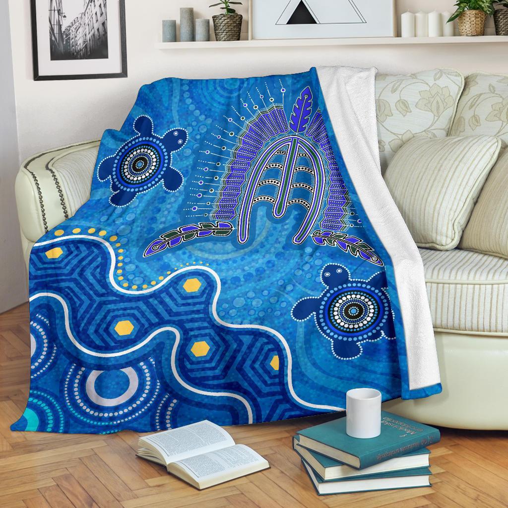 torres-strait-premium-blanket-dhari-and-turtle
