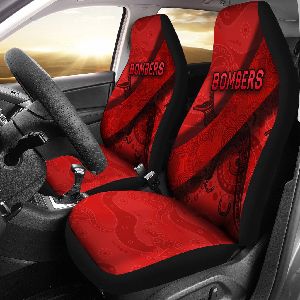 essendon-car-seat-covers-indigenous-bombers-red