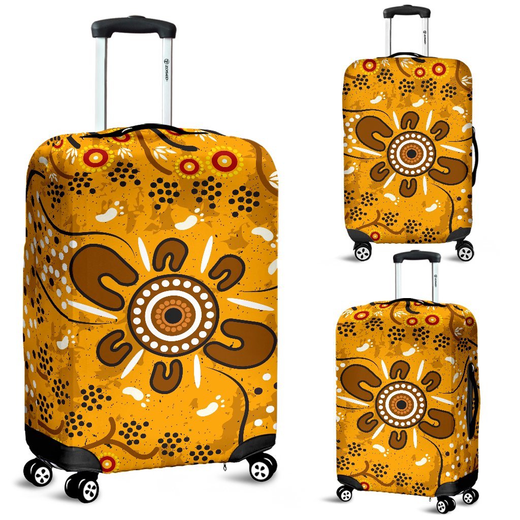 luggage-covers-aboriginal-art-in-spring-style