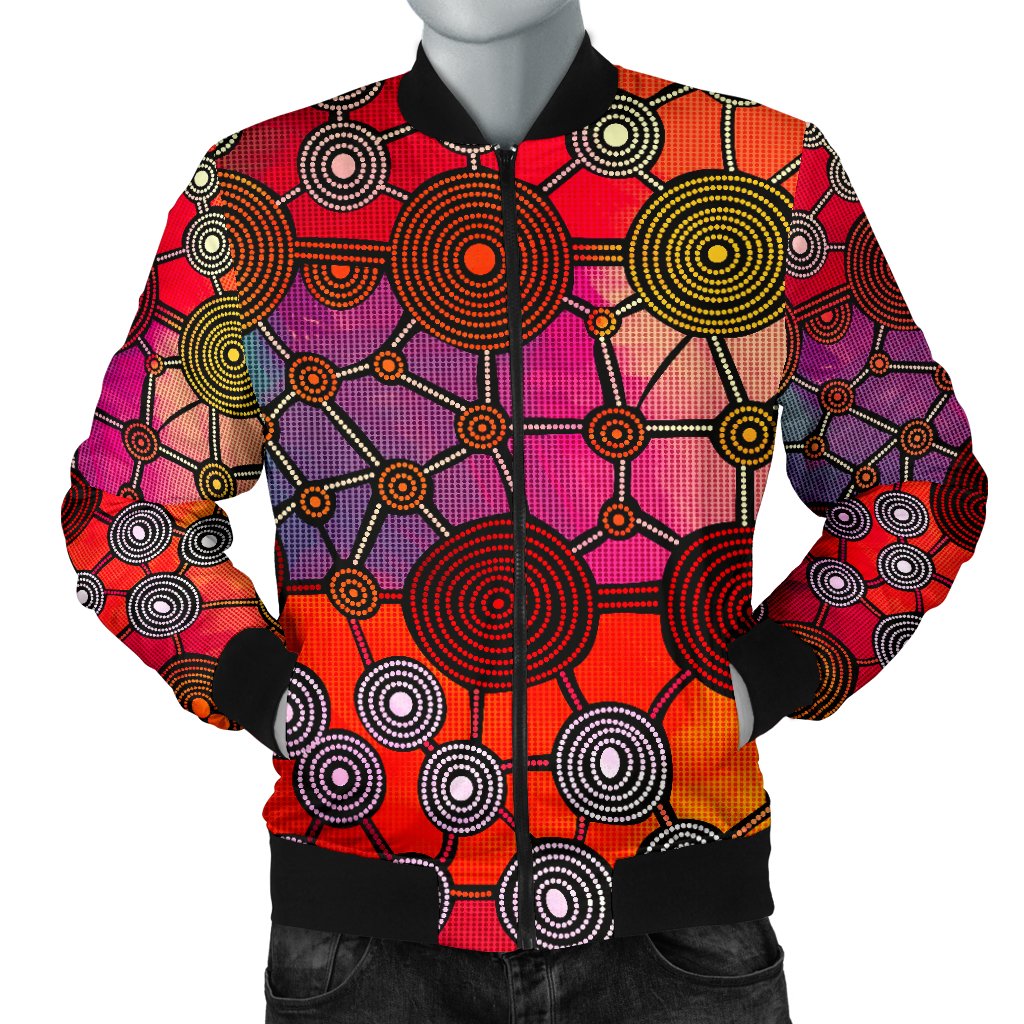 bomber-jacket-aboriginal-pattern-jacket-circle-art-men