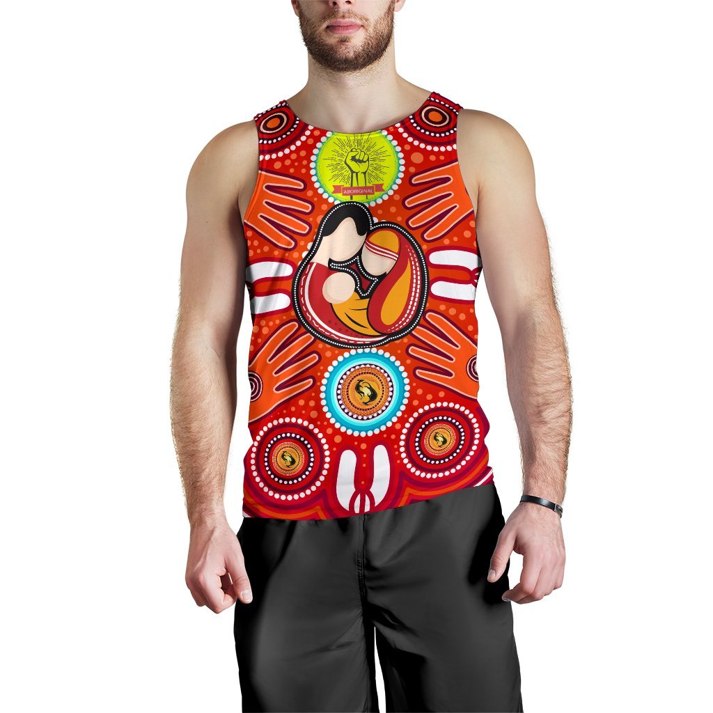 mens-tank-top-aboriginal-family-with-dot-painting-art-2