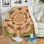 premium-blanket-aboriginal-dot-painting-blanket-australian-animals