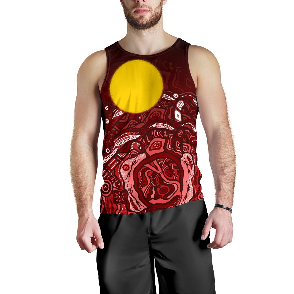 aboriginal-mens-tank-top-red-landscape