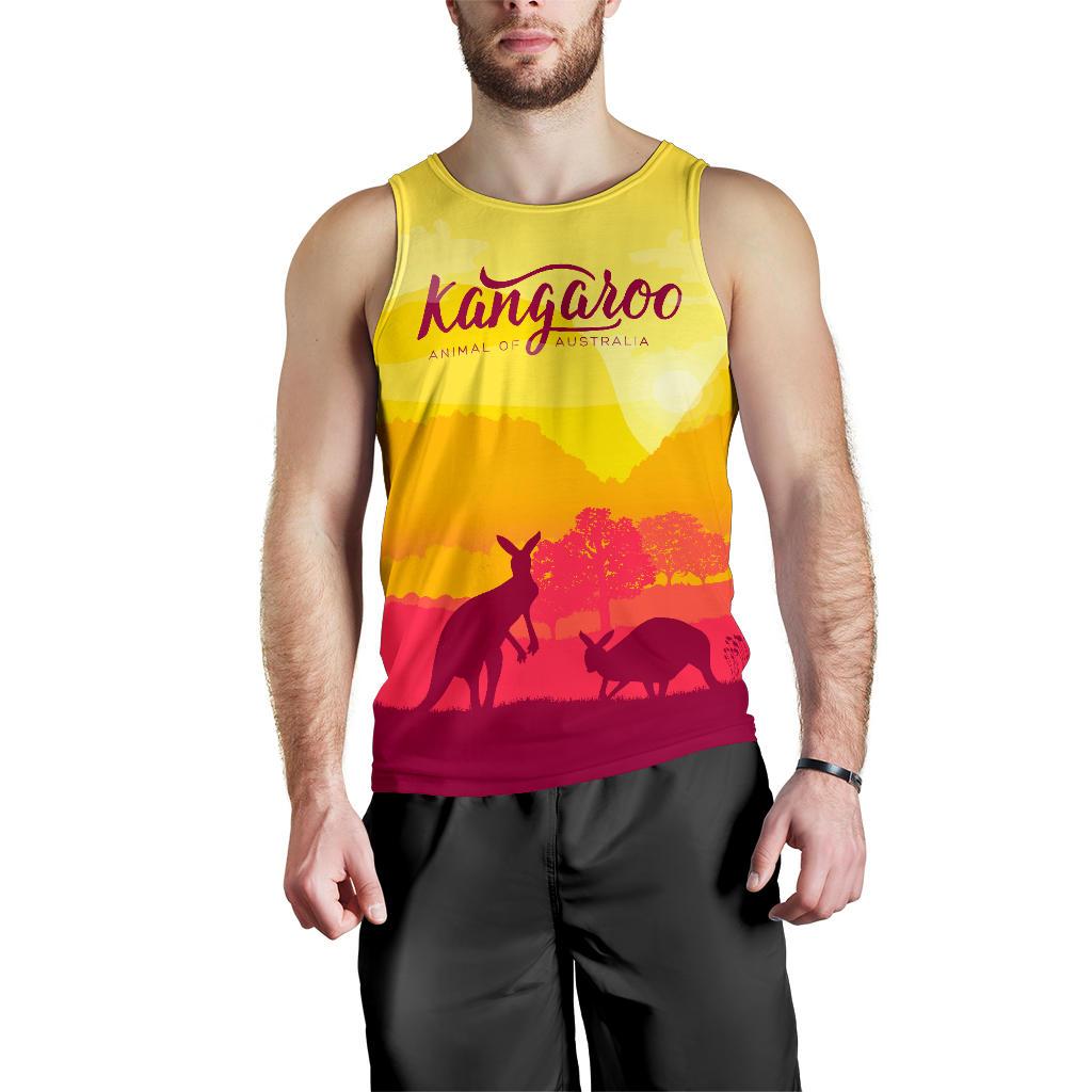 men-tank-top-kangaroo-mens-tank-morning-uluru