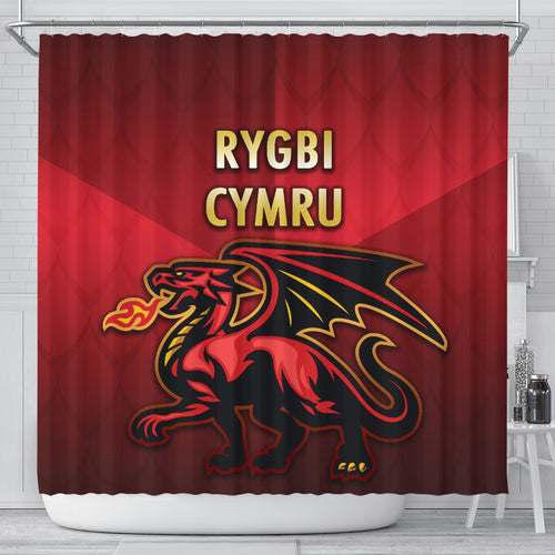 wales-rugby-shower-curtain-simple-style-1