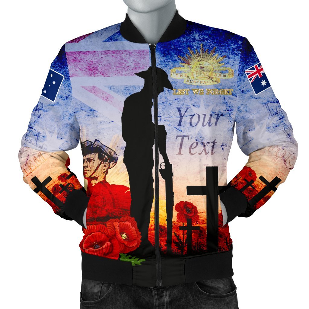 custom-anzac-mens-bomber-jacket-anzac-2020-lest-we-forget-the-australian-army