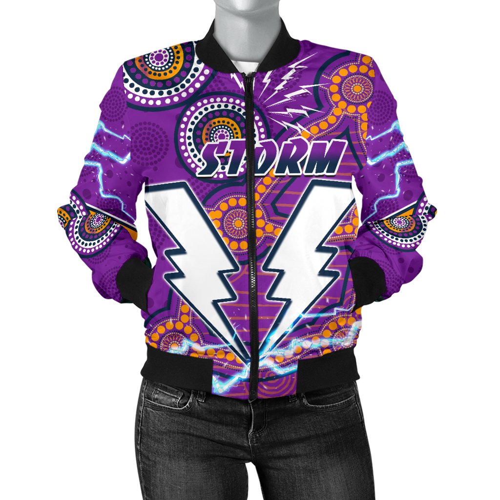 storm-women-bomber-jacket-melbourne-indigenous-thunder