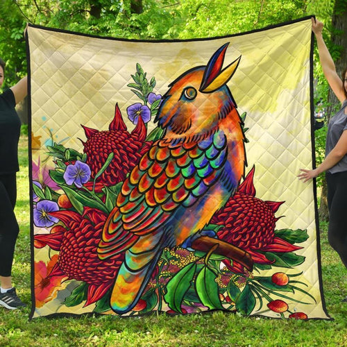 premium-quilt-australia-kookaburra-with-waratah
