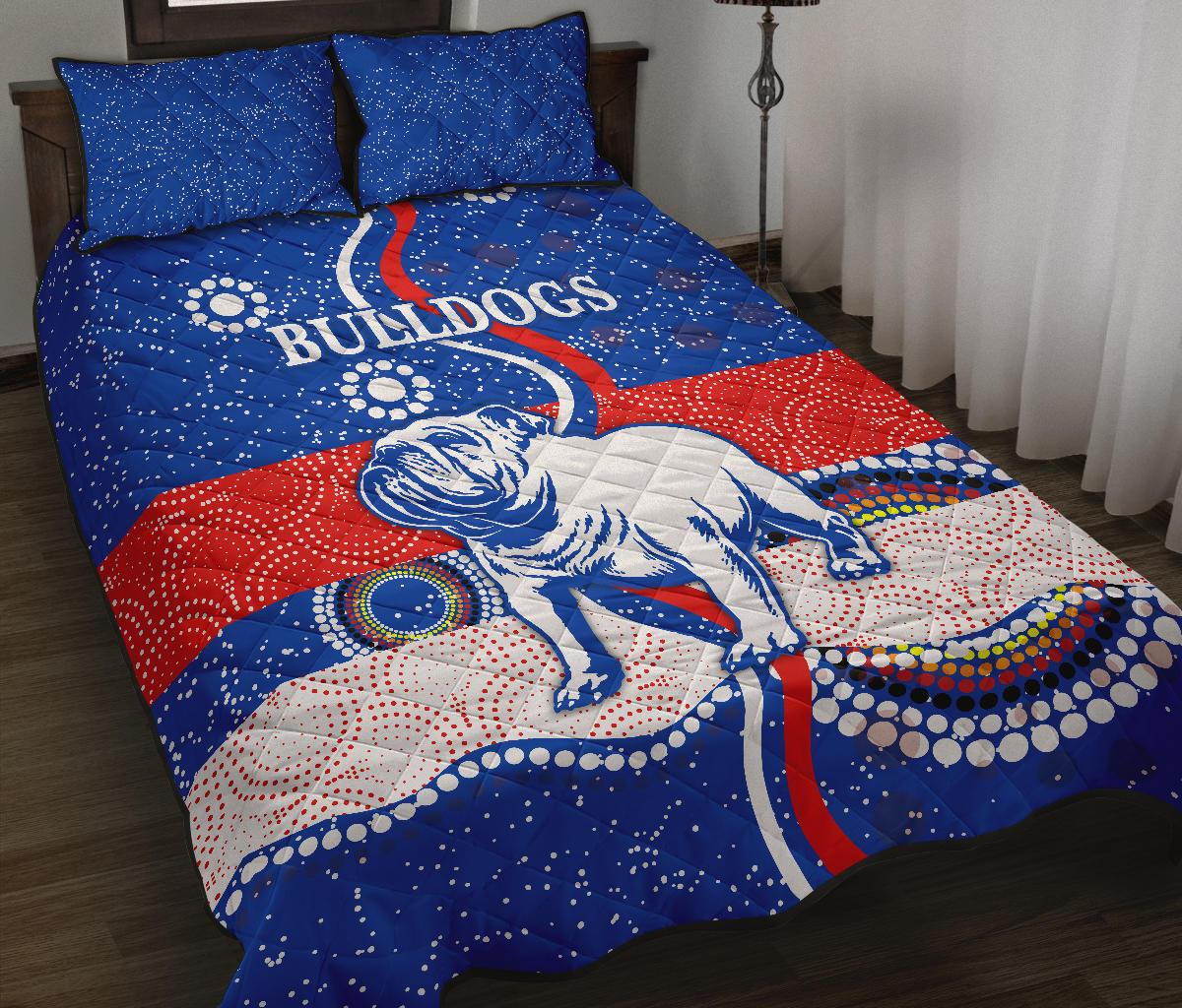 western-quilt-bed-set-bulldogs-unique-indigenous