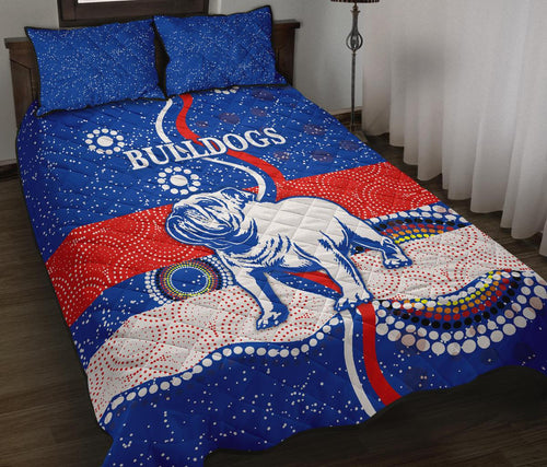 western-quilt-bed-set-bulldogs-unique-indigenous
