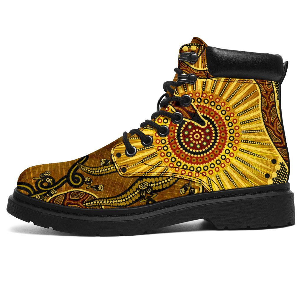 all-season-boots-australian-aboriginal-snake-rainbow-serpent