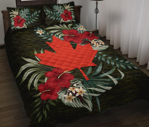 canada-quilt-bed-set-special-hibiscus
