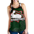 Rabbitohs Women Racerback Tank Aboriginal 2 - Vibe Hoodie