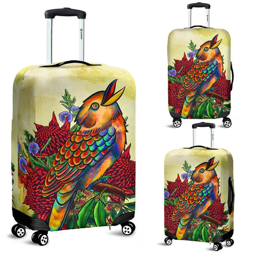 luggage-covers-australia-kookaburra-with-waratah