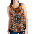 Racerback Tank - Aboriginal Dot Painting Tank Top Ver01 - Women - Vibe Hoodie