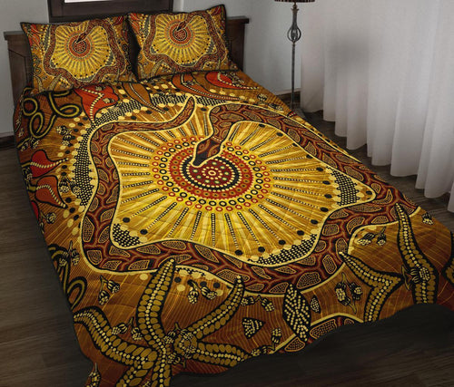 1saustralia-quilt-bed-set-australian-aboriginal-snake-rainbow-serpent