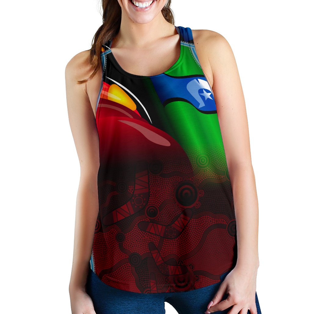 Aboriginal Wonem's Racerback Tank, Naidoc  Week - Vibe Hoodie