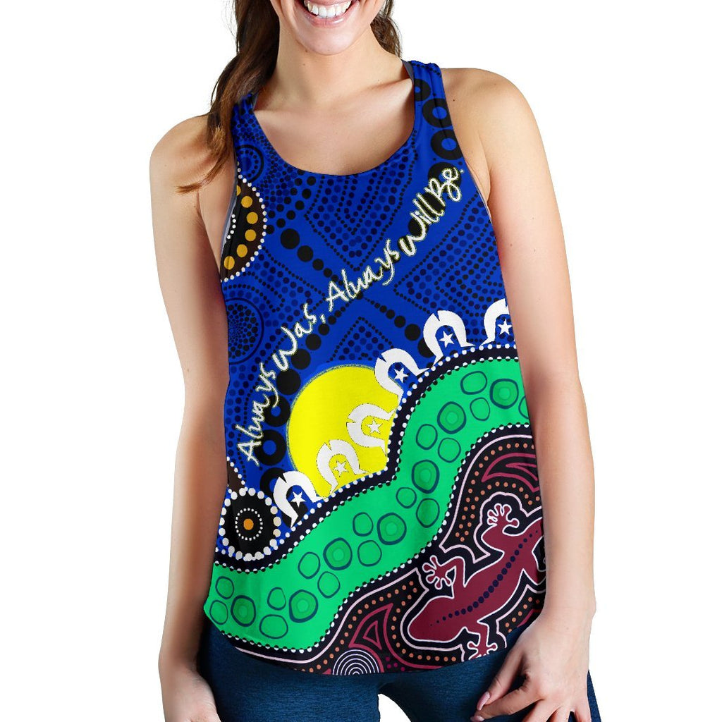 Racerback Tanks - Aboriginal Naidoc Week Style - Vibe Hoodie