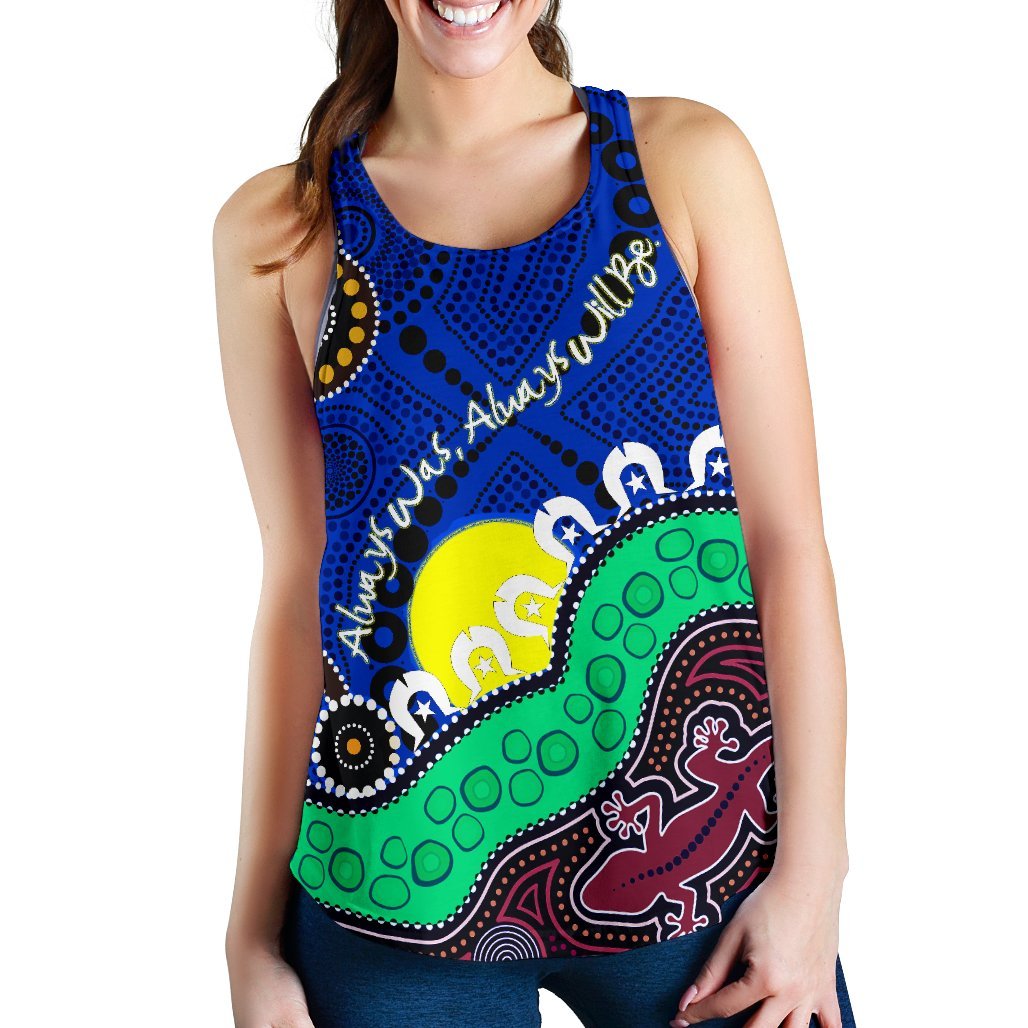 Racerback Tanks - Aboriginal Naidoc Week Style - Vibe Hoodie