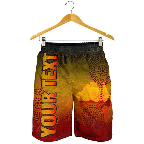 custom-aboriginal-mens-shorts-australian-map-with-indigenous-color