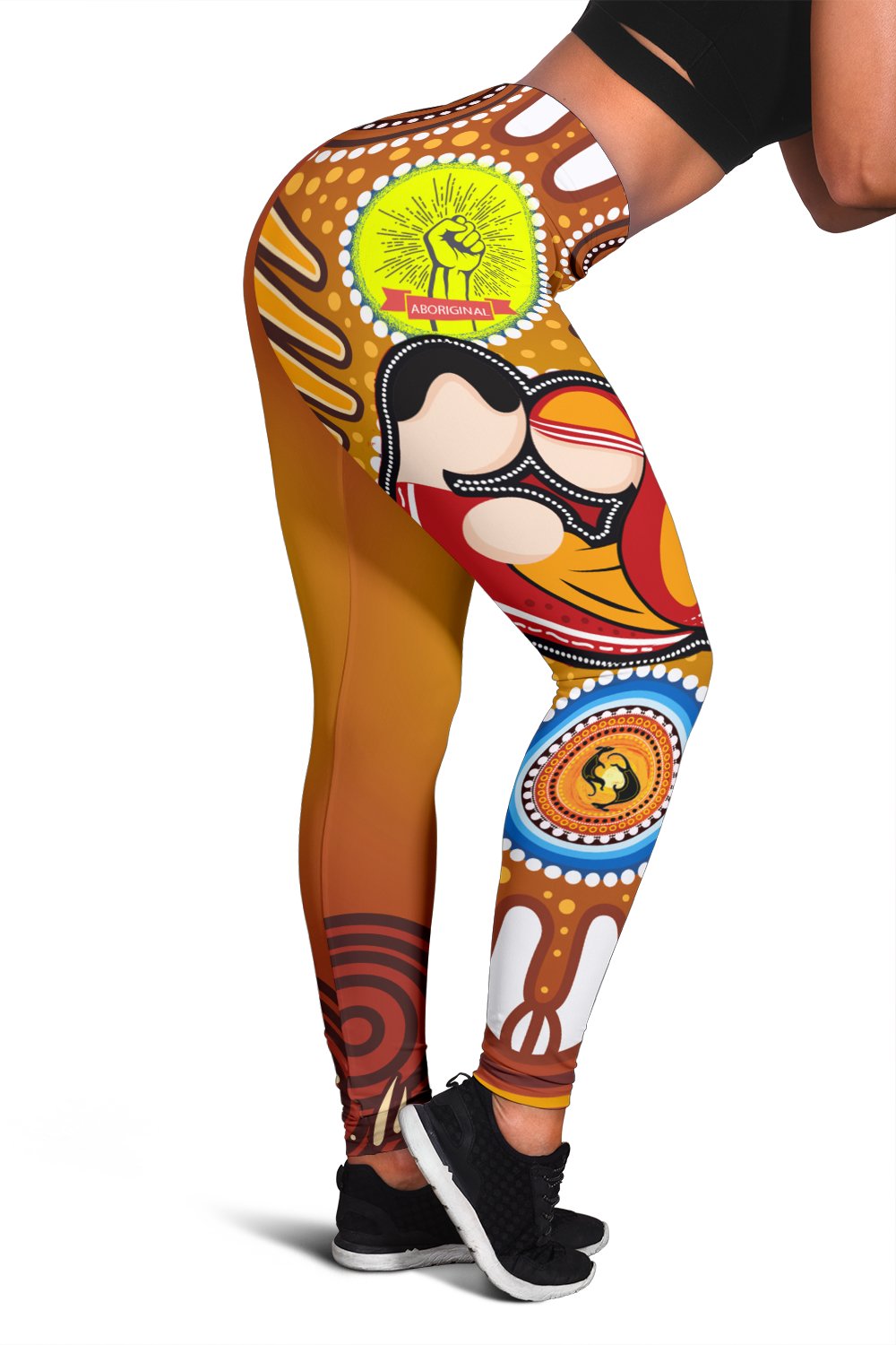 leggings-aboriginal-family-with-dot-painting-art