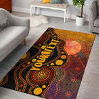 custom-text-aboriginal-area-rug-australia-indigenous-flag-circle-dot-painting-art-golden