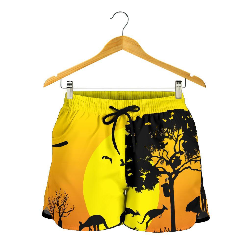 Shorts Women - Sunset Australia View - Vibe Hoodie