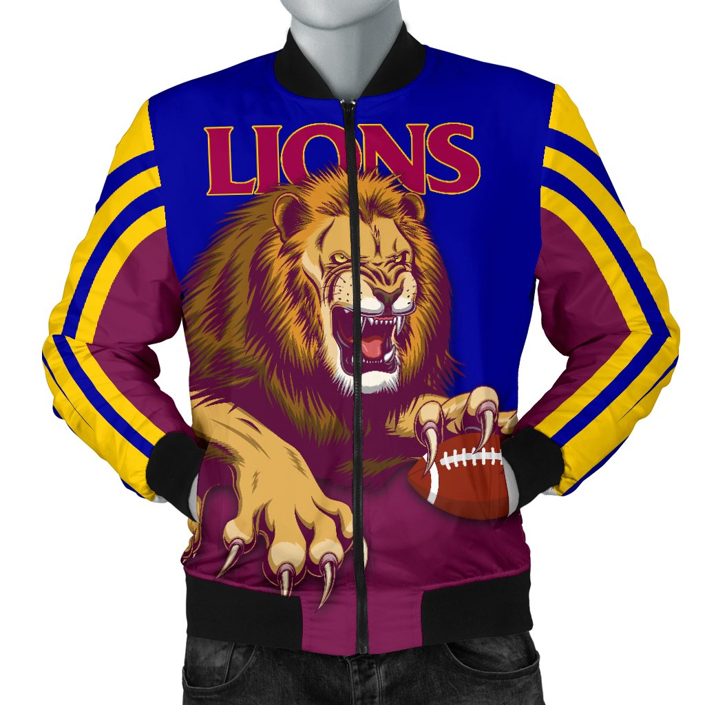 custom-personalised-brisbane-mens-bomber-jacket-lions-three-stripes