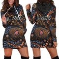 Indigenous Women Hoodie Dress All Stars - Vibe Hoodie