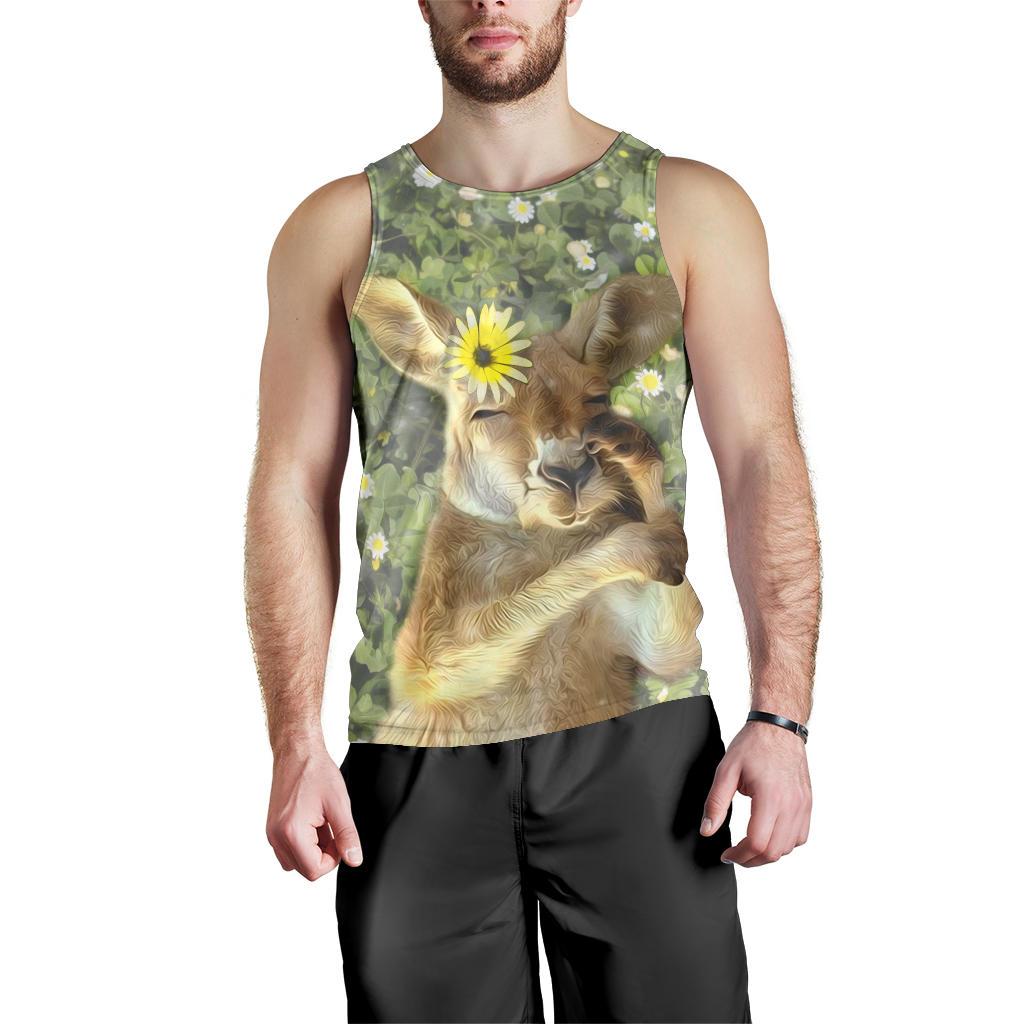 men-tank-top-kangaroo-mens-tank-sleeping