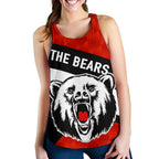 North Sydney Women Racerback Tank The Bears Sporty Style - Vibe Hoodie