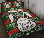 rabbitohs-indigenous-quilt-bed-set-rabbit-head