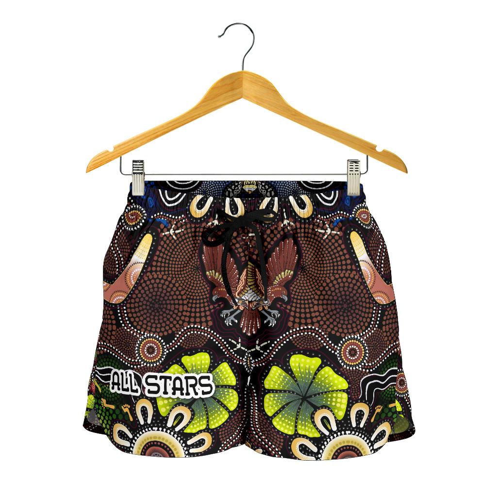 Indigenous Women Shorts All Stars Ethnic Style - Vibe Hoodie