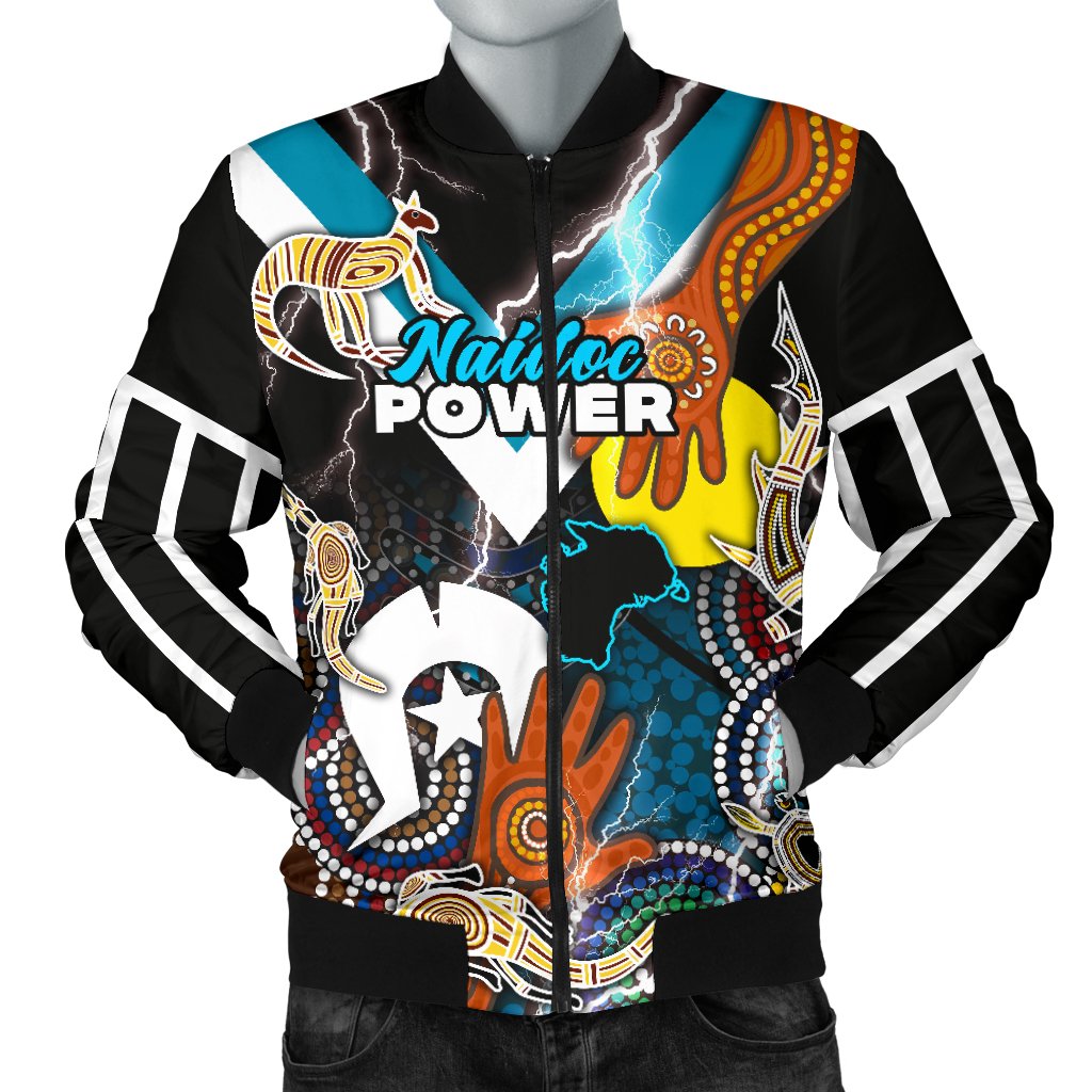 custom-personalised-power-naidoc-week-mens-bomber-jacket-adelaide-special-version-custom-text-and-number