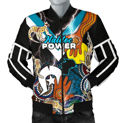 custom-personalised-power-naidoc-week-mens-bomber-jacket-adelaide-special-version-custom-text-and-number