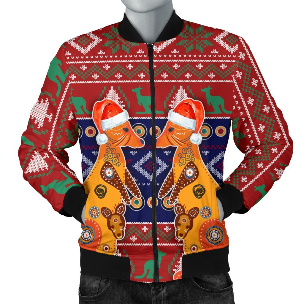 christmas-mens-bomber-jacket-mother-kangaroo-in-christmas