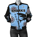 cronulla-womens-bomber-jacket-sharks-simple-indigenous-blue