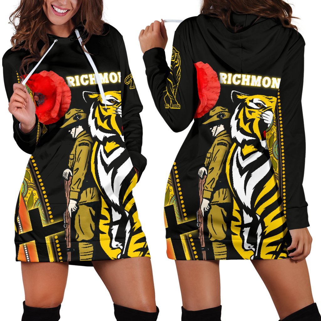 richmond-premier-womens-hoodie-dress-tiger-and-soldiers