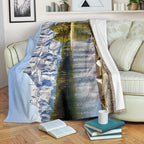 beautiful-lake-canada-premium-blanket