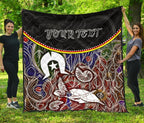 personalised-premium-quilt-aboriginal-dot-in-naidoc-week-style