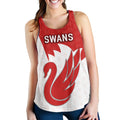 Sydney Women Racerback Tank Swans - Vibe Hoodie