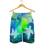 custom-text-aboriginal-mens-shorts-indigenous-turtle-ocean-dot-painting-art