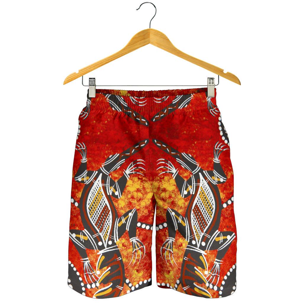 1staustrailia-crocodile-shorts-dot-painting-men