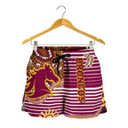Broncos Super Women Shorts Indigenous Brisbane - Vibe Hoodie
